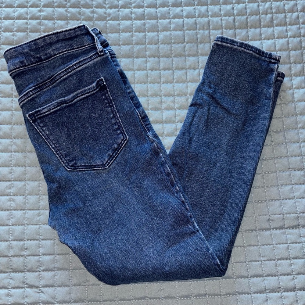 Old Navy Rockstar Super Skinny Jeans Womens High Rise Secret Slim Pockets Sz 6 P